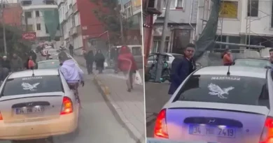 Ambulansa Yol Vermeyen Düğün Konvoyu