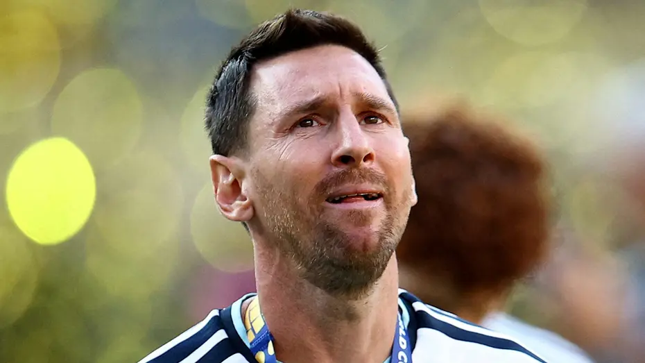 Lionale Messi Maç Sonunda Kupayı Kaybedince Ağladı